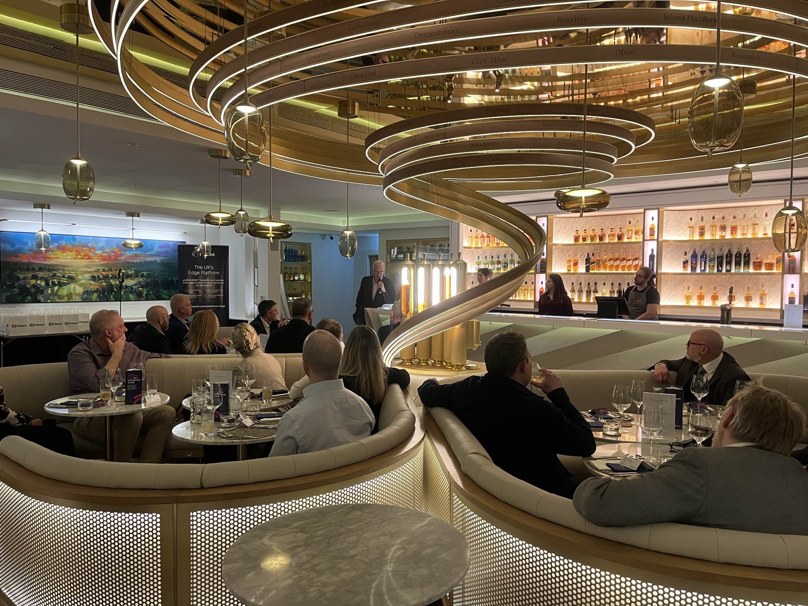 Embracing disruption: Leaders connect roundtable dinner in Scotland